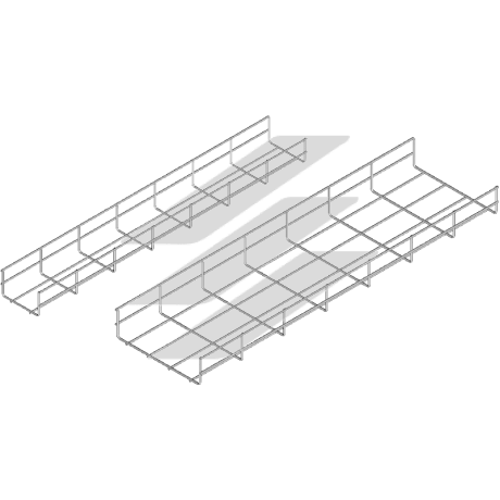 Дротяний кабельний лоток KDS/KDSO 100x60, L=3000мм, BAKS