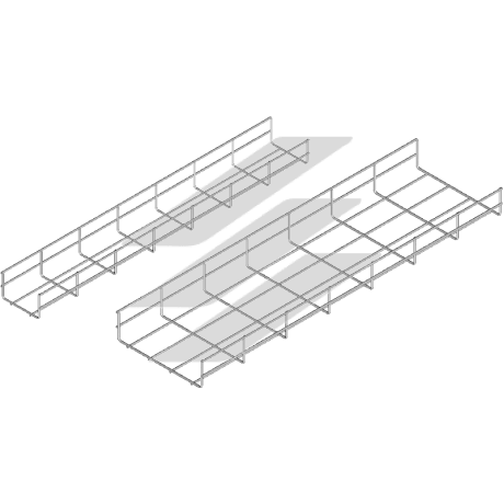 Дротяний кабельний лоток KDS/KDSO 400x60, L=3000мм, BAKS