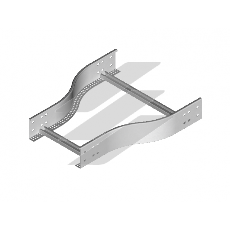 Симетрична редукція RDSP 600мм/500мм, BAKS