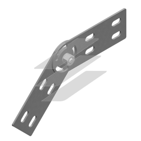 Шарнірний з'єднувач лотку LZGC H50, товщина 2.0мм, BAKS