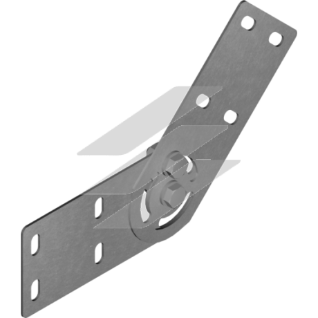 Шарнірний з'єднувач лотку LZGC H100, товщина 2.0мм, BAKS