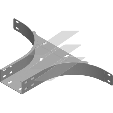 Приставний трійник TKZDC 200x50, товщина 2.0мм, BAKS