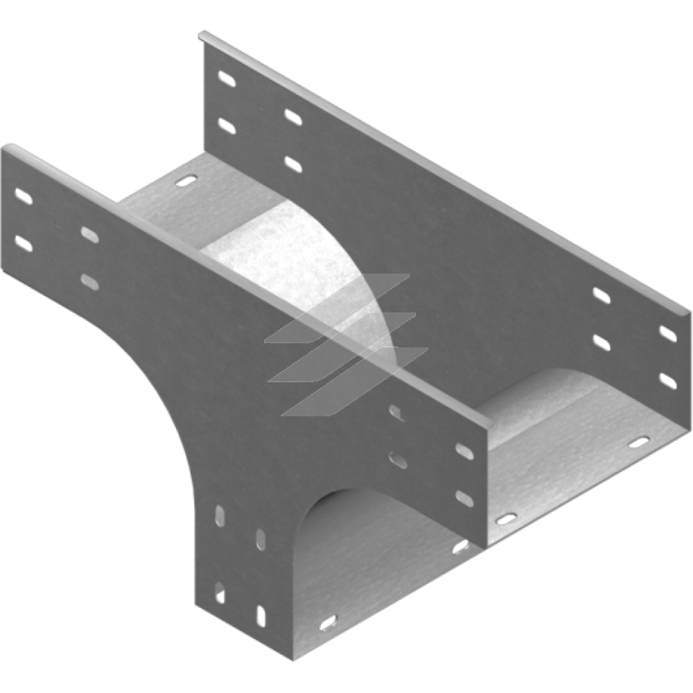 Редукционный тройник TRRZC 100x100, толщина 2.0мм, BAKS