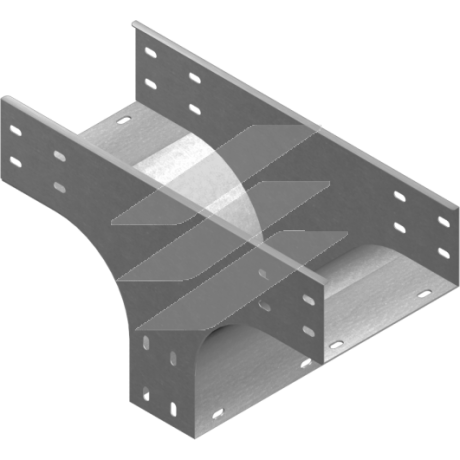 Редукционный тройник TRRZC 100x100, толщина 2.0мм, BAKS
