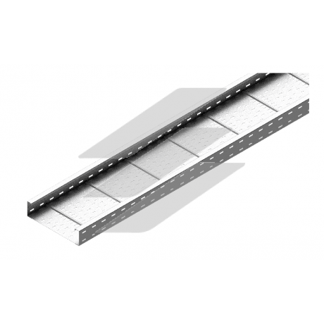 Кабельний лоток KSC 400x100, товщина 2.0мм, L=6000мм, BAKS