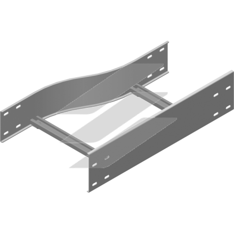 Права редукція RPDSC 600мм/500мм, BAKS