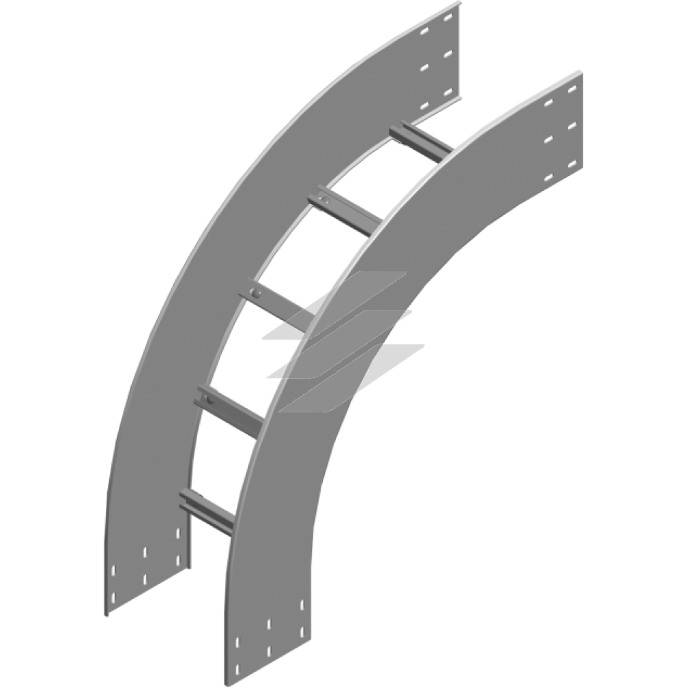 Зовнішня вертикальна дуга LZDSC 400x200, товщина 2.0мм, BAKS