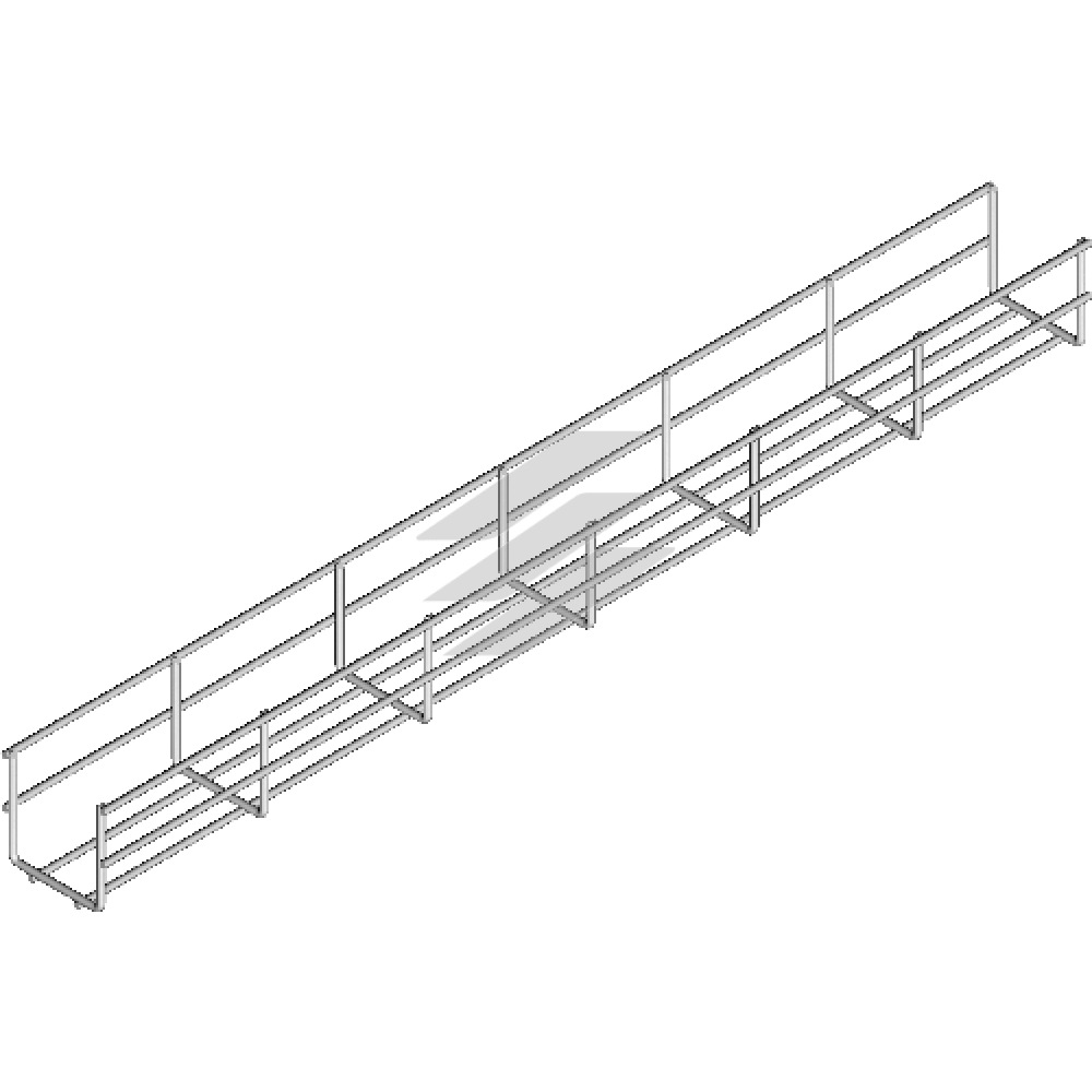 Дротяний кабельний лоток KWDS 60x60, L=3000мм, BAKS