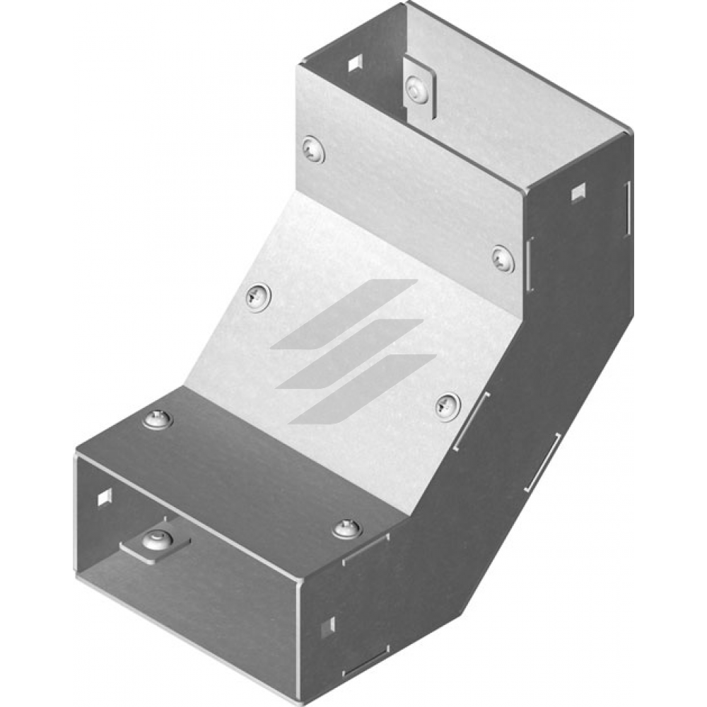 Дуга вертикальна 90° LPKMC 200x100, товщина 2.0мм, BAKS