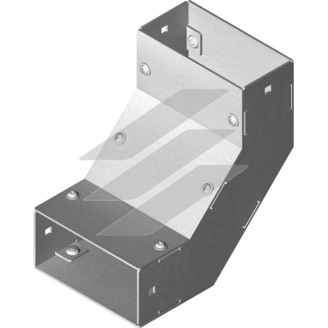 Дуга вертикальна 90° LPKMC 200x100, товщина 2.0мм, BAKS