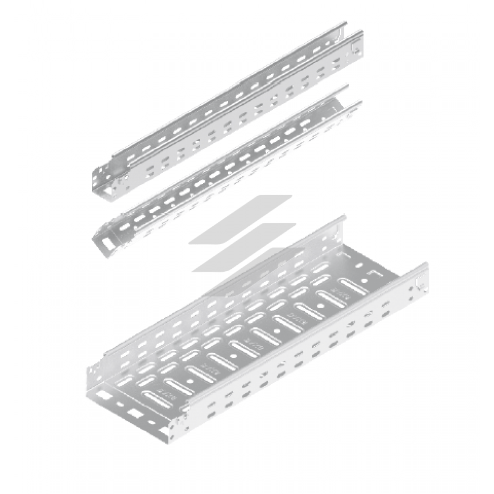 Кабельний лоток Klik KFJ 200x60, товщина 1.0мм, L=3000мм, BAKS