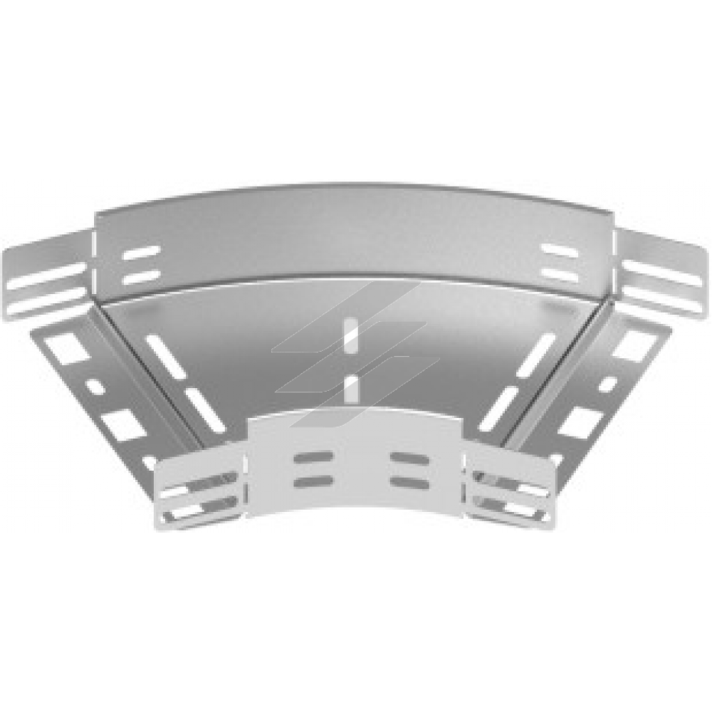 Кут 45° KKMPFJ 100x100, товщина 1.0мм, BAKS