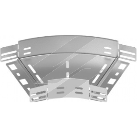 Кут 45° KKMPFJ 100x100, товщина 1.0мм, BAKS