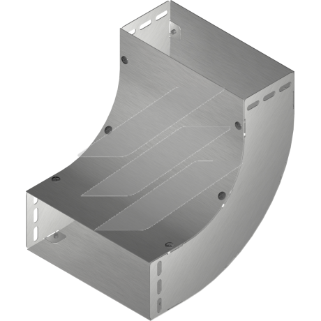 Дуга 90° LUBP 600x80, толщина 1.5мм, BAKS