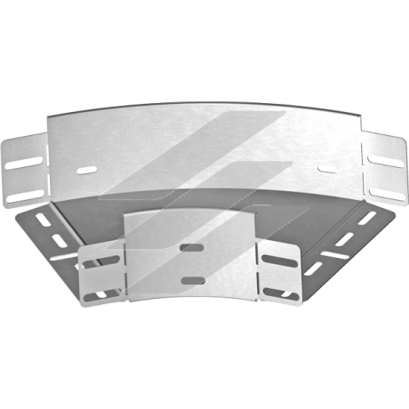 Угол 45° KKMPJ 500x80, толщина 1.0мм, BAKS
