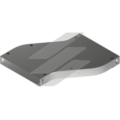 Горизонтальный обход OPZBJ 100x30, толщина 1.0мм, BAKS