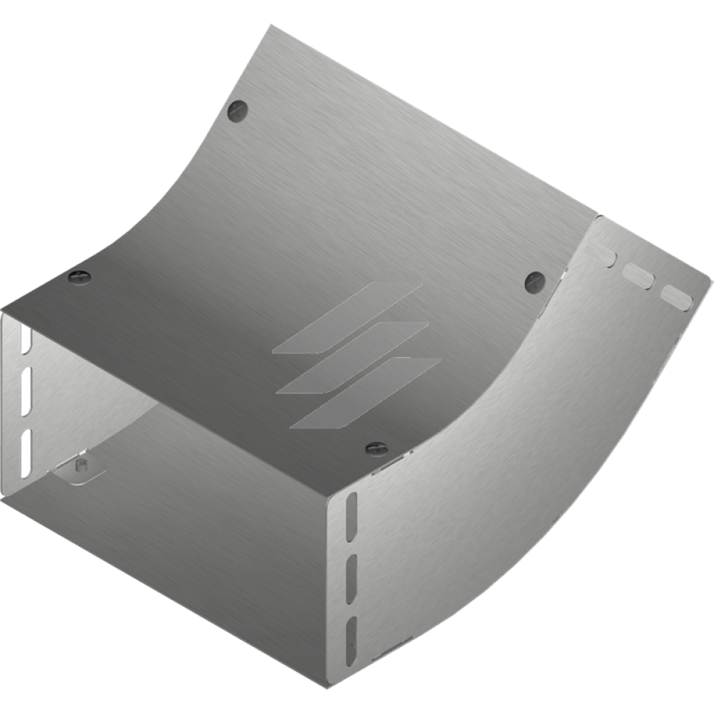 Дуга 45° LUMBJ 200x100, толщина 1.0мм, BAKS