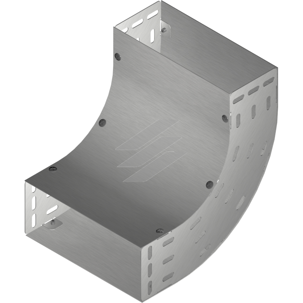 Дуга 90° LUP 600x100, толщина 1.5мм, BAKS