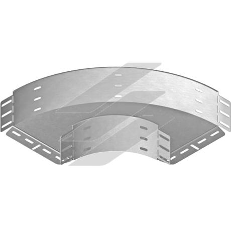 Кут 90° KKPJ 100x100, товщина 1.0мм, BAKS