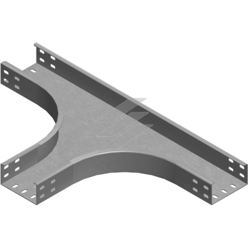 Трійник лотку TKZP 100x50, товщина 1.5мм, BAKS