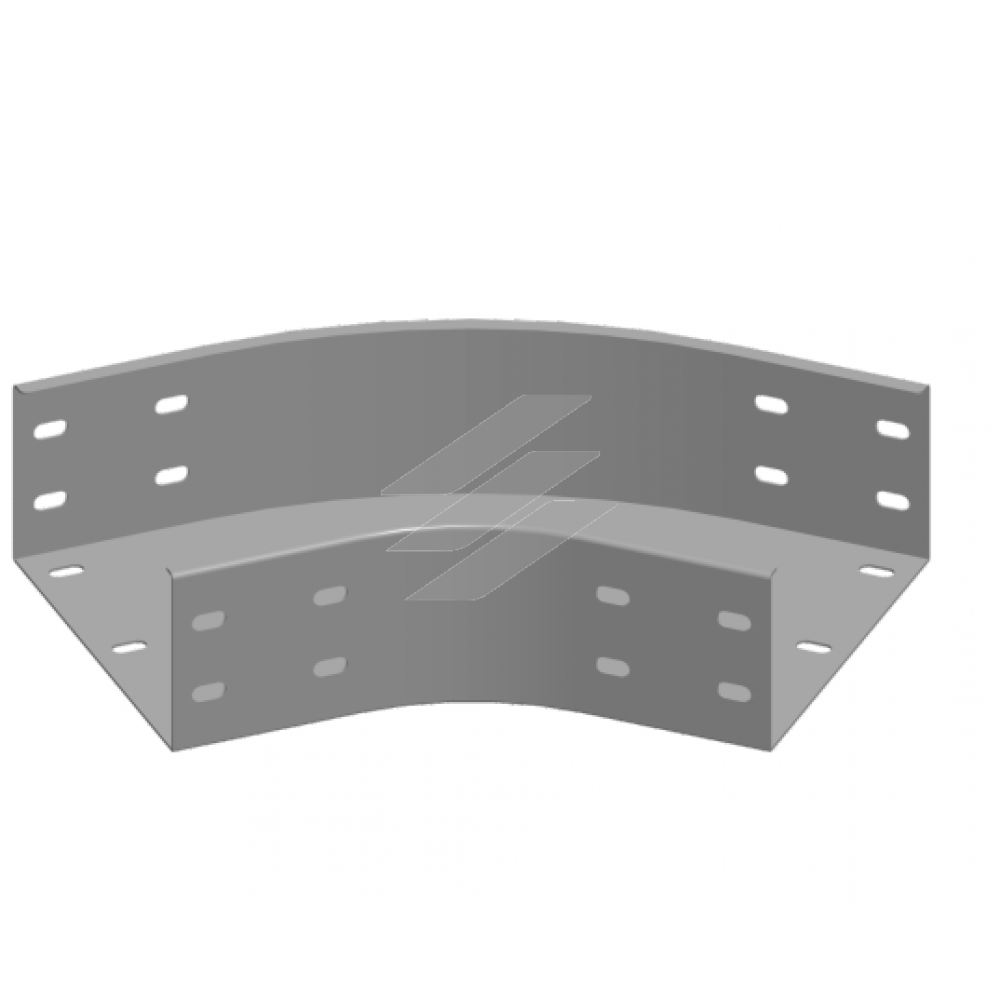 Угол 45° KKZMC 100x100, толщина 2.0мм, BAKS