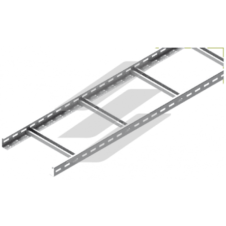 Кабельрост DUC 400x45, товщина 2.0мм, L=6000мм, BAKS