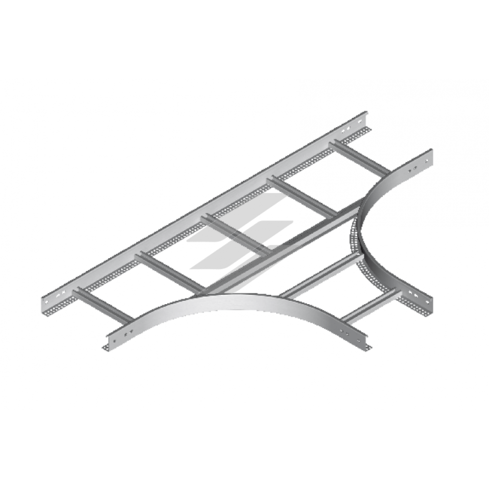 Трійник TDP 100x50, товщина 1.5мм, BAKS
