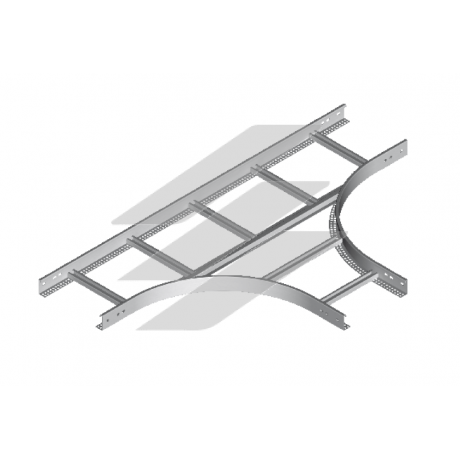 Трійник TDP 100x50, товщина 1.5мм, BAKS
