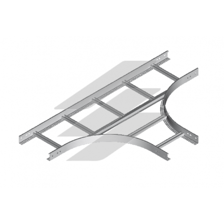 Трійник TDC 600x50, товщина 2.0мм, BAKS