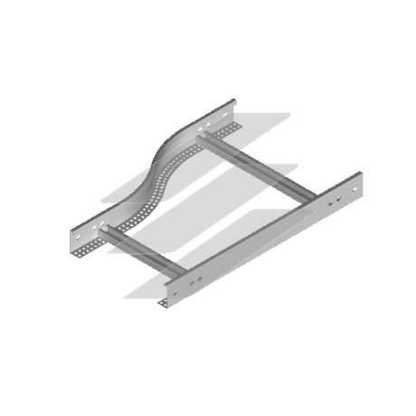 Ліва редукція RDLC 300мм/200мм, BAKS