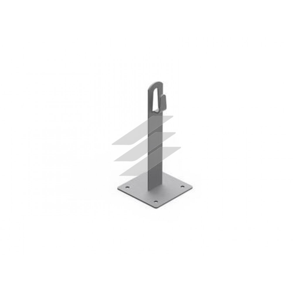 Металевий тримач дроту Ø8мм, висота 100мм, сталь оцинкована, ДКС