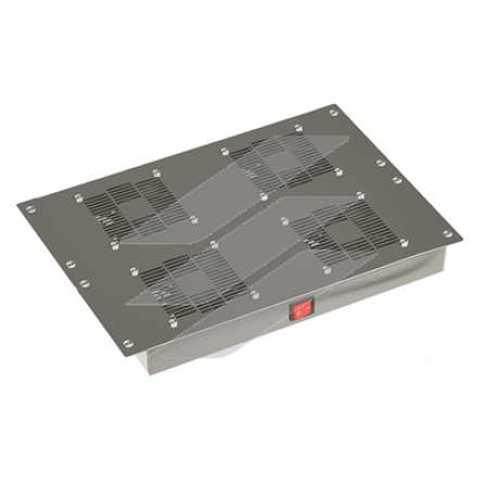 Стельовий вентиляторний модуль на 4 вент. для даху Ш = 600мм, ДКС