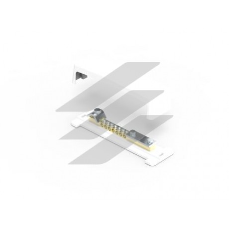 Шина зрівнювання потенціалів, полоса 30х4мм, 1 х 50мм2, 7 х 16мм2, ДКС