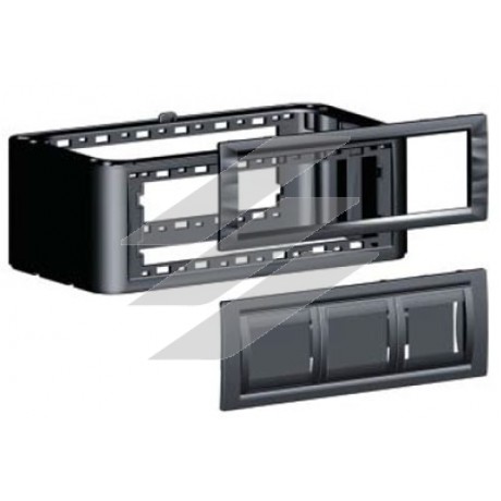 Вертикальне розширення підлогової башточки BUS RAL 7016, ДКС