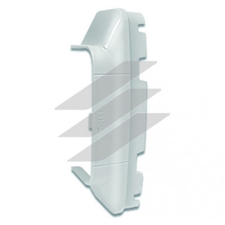 Перехідник 110-90х50мм, білий RAL 9016, ДКС