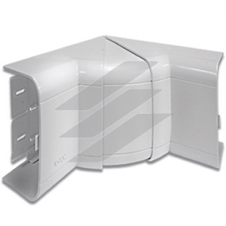 Кут внутрішній 70х22мм, змінюваний (75-115°), білий RAL 9016, ДКС