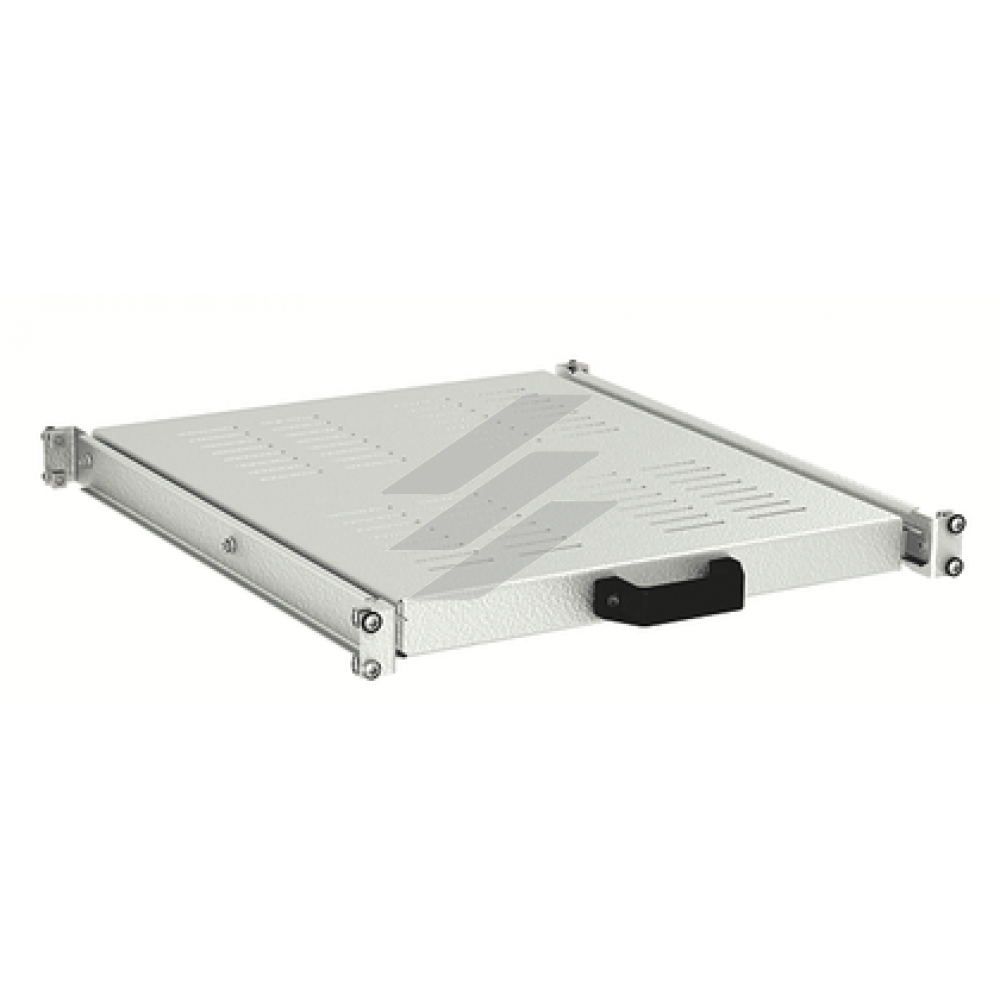 Полка висувна перфорована, Г = 800мм, 1U, ДКС