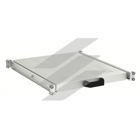 Полка висувна перфорована, Г = 800мм, 1U, ДКС