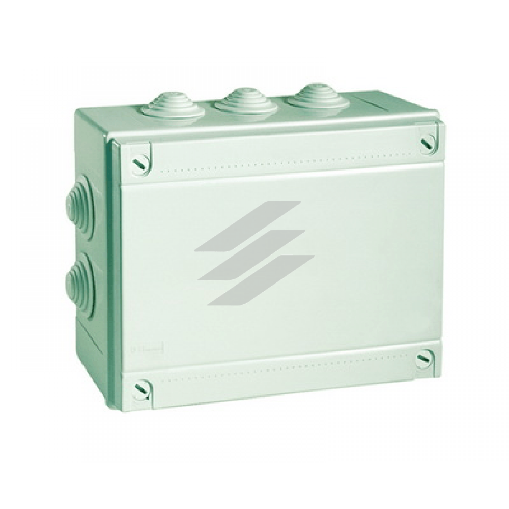 Коробка відгалужуюча з кабельними вводами, IP55, 100х100х50мм, ДКС