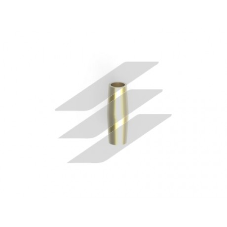 З'єднувальна муфта для забивних стрижнів заземлення Ø16мм, латунь, ДКС