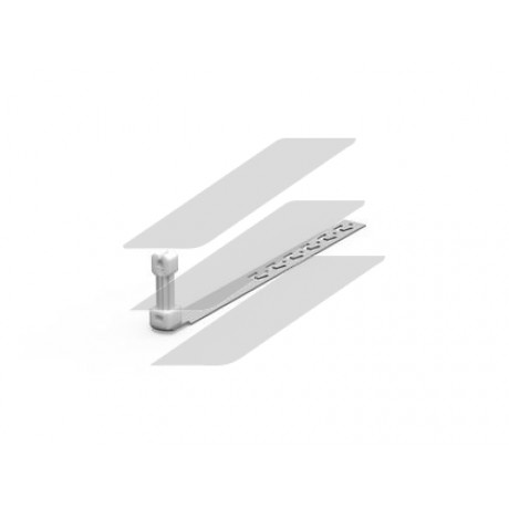 Пластиковий тримач дроту Ø8мм, під черепицю, довжина 330мм, сталь оцинкована, ДКС