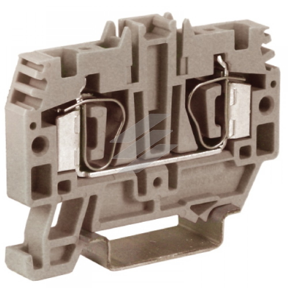 HMM.4GR, прохідний затискач, сірий, 800V, 32A 4мм², ДКС