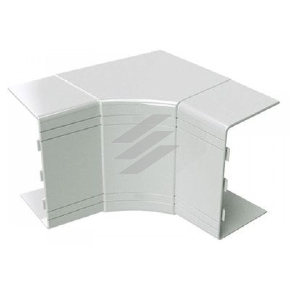 NIAV 120x60 кут внутрішній змінюваний (70-120°), білий RAL9001, ДКС