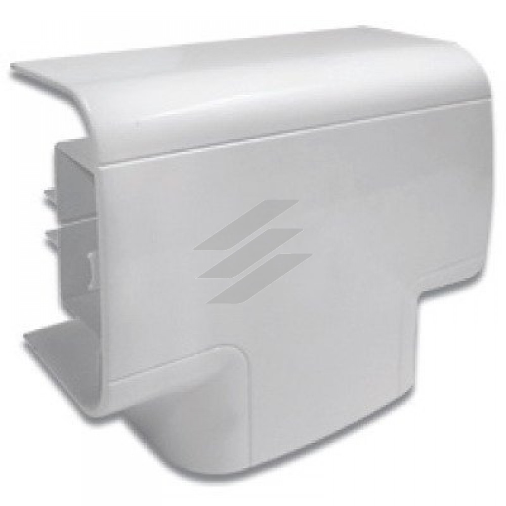 Трійник 90х50мм, білий RAL 9016, ДКС