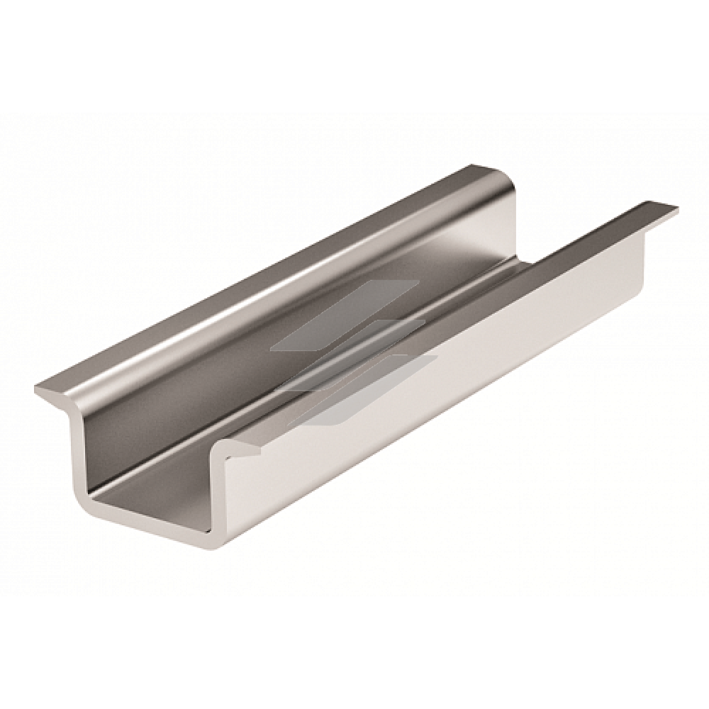 DIN-рейка суцільна з насічкою посилена OMEGA 3B 35х15х23мм довжина 2м ДКС