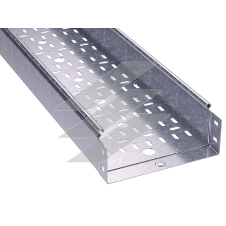 Лоток перфорований 200х80, довжина 3м, товщиною 1.5мм, ДКС