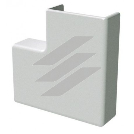 APM 25x17 кут плаский білий RAL 9016, ДКС
