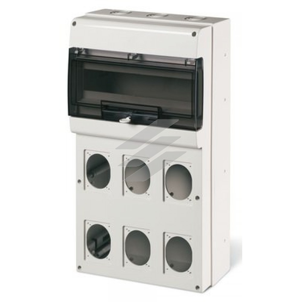 Корпус на 16 модулів та 6 постів з основою 70х87мм, ДКС