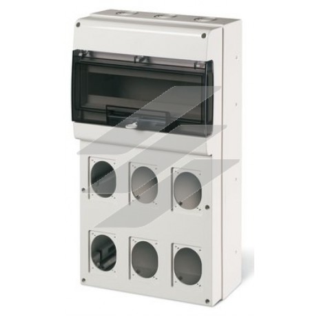 Корпус на 16 модулів та 6 постів з основою 70х87мм, ДКС