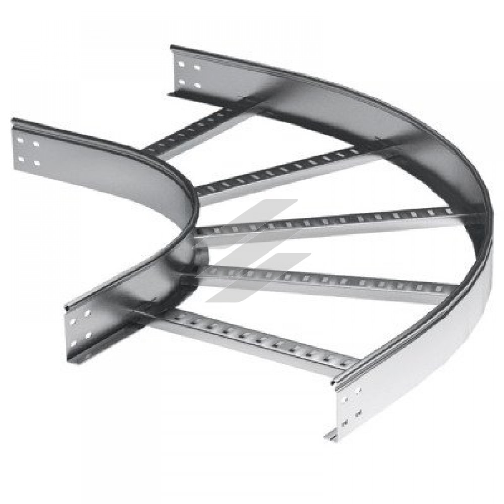 Кут горизонтальний 90º 50x300 R-600, ДКС